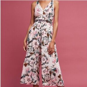 Anthropologie Beautiful Floral Pattern Jumpsuit Women’s Size 8